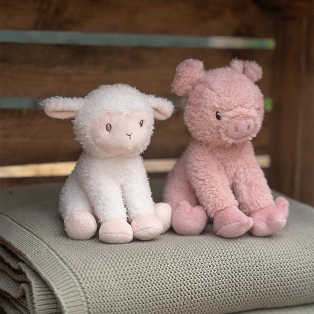 Little dutch knuffelschaap little farm - 17 cm