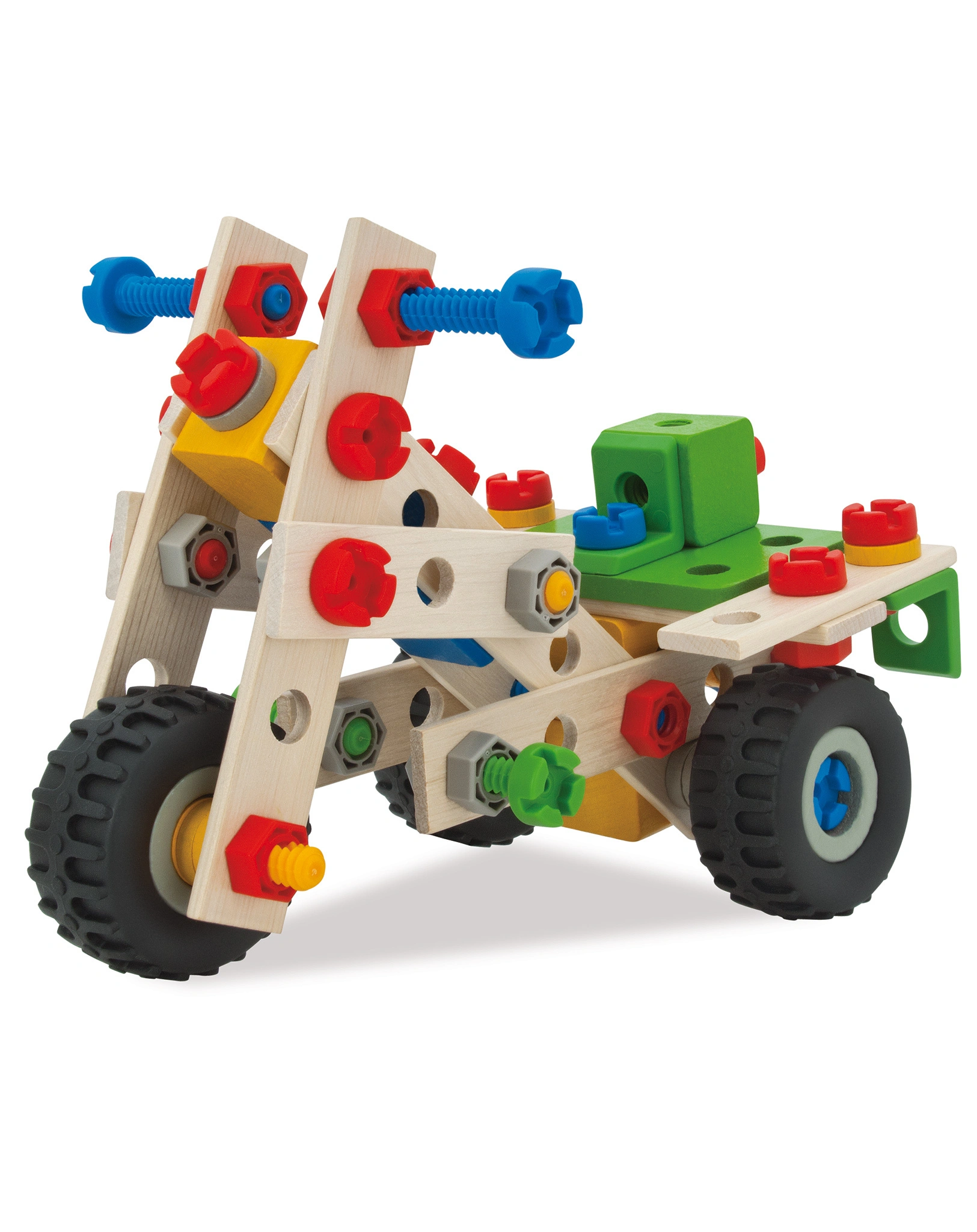 Holz-Quad CONSTRUCTOR 100-teilig in bunt
