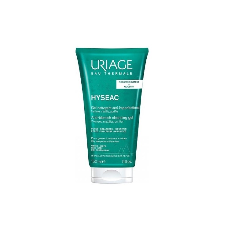Uriage Hyseac Reinigungsgel für fettige Haut, 150 ml