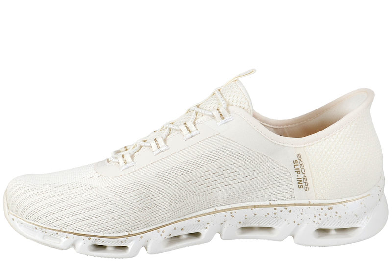 SKECHERS - GLIDE STEP GRATIFY - PACE SLIP-INS BEIGE SNEAKER