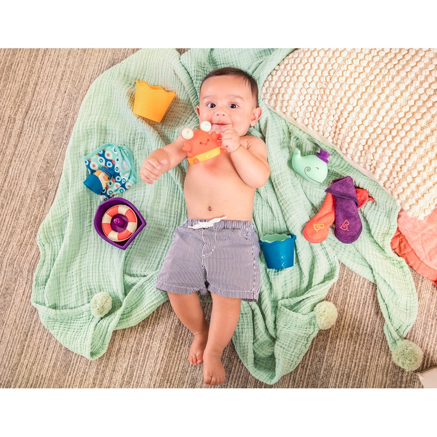 B.TOYS B. Wee B. Splashy Maritimes Wasserspielzeug Mehrfarbig