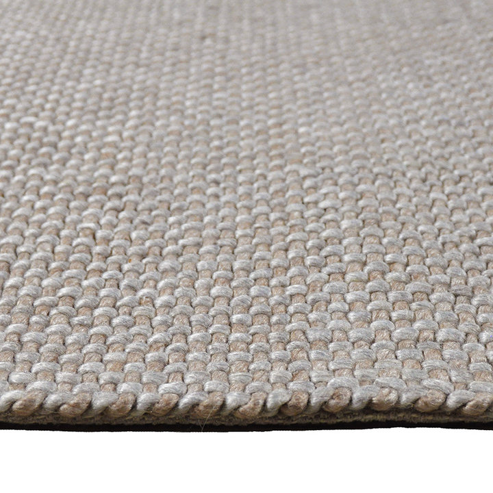 Wollen vloerkleed - Claire Beige/Zalm | Hoge kwaliteit