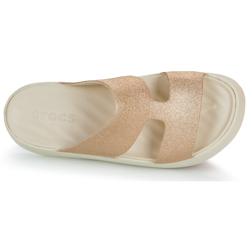 Crocs - Getaway PlatformGlitterH-Strap - Beige