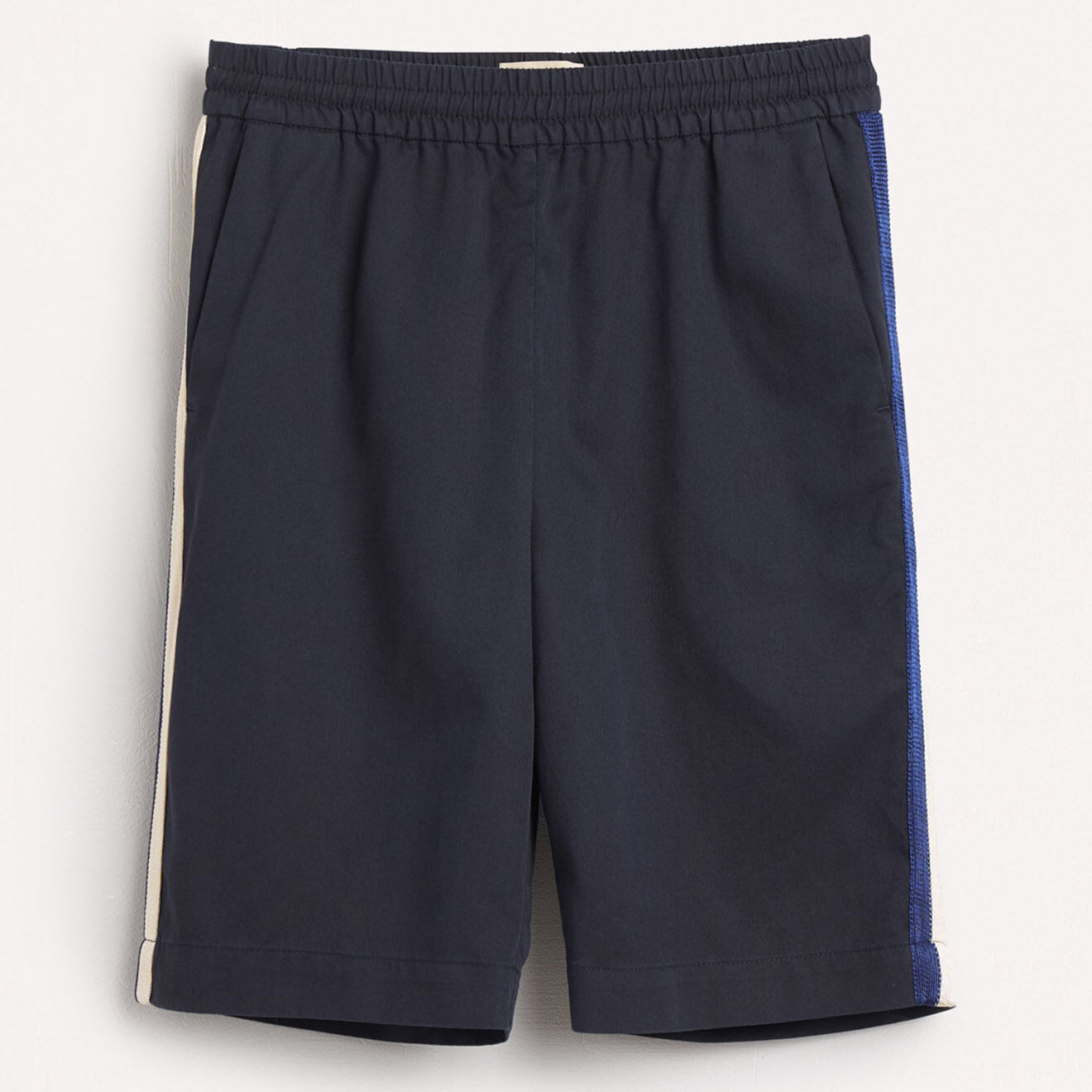 Bellerose Bermuda léger en Coton mélangé Staan bleu nuit