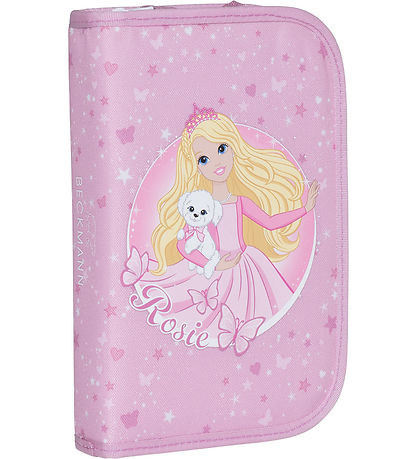 Beckmann Federmäppchen m. Inhalt - Rosie - Pink