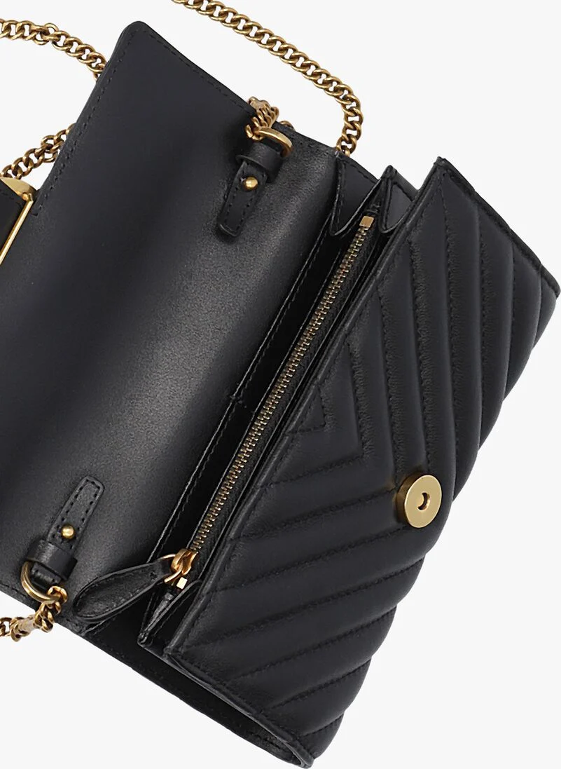 PINKO zwarte pinko handtas love one wallet c