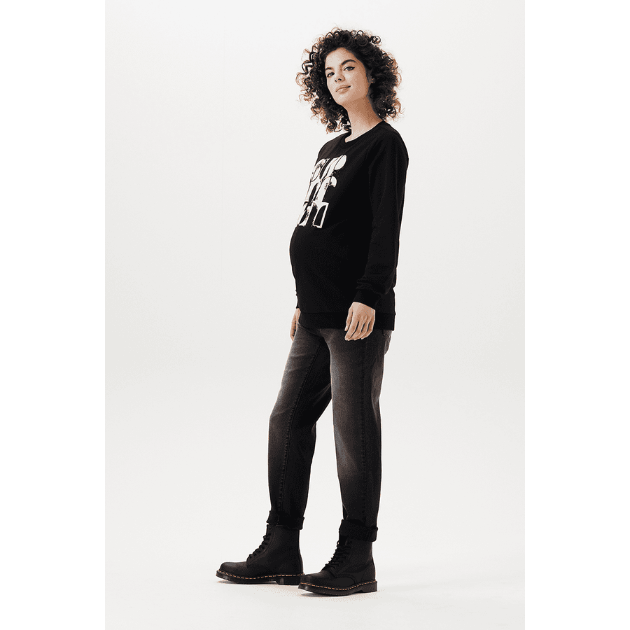 SUPERMOM Pullover Cutler Black