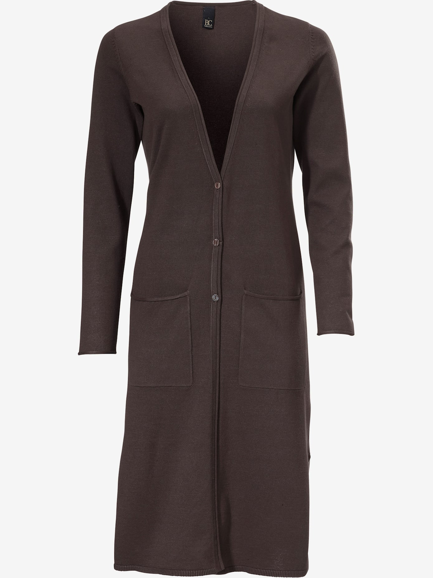 Veste longue en tricot look tendance