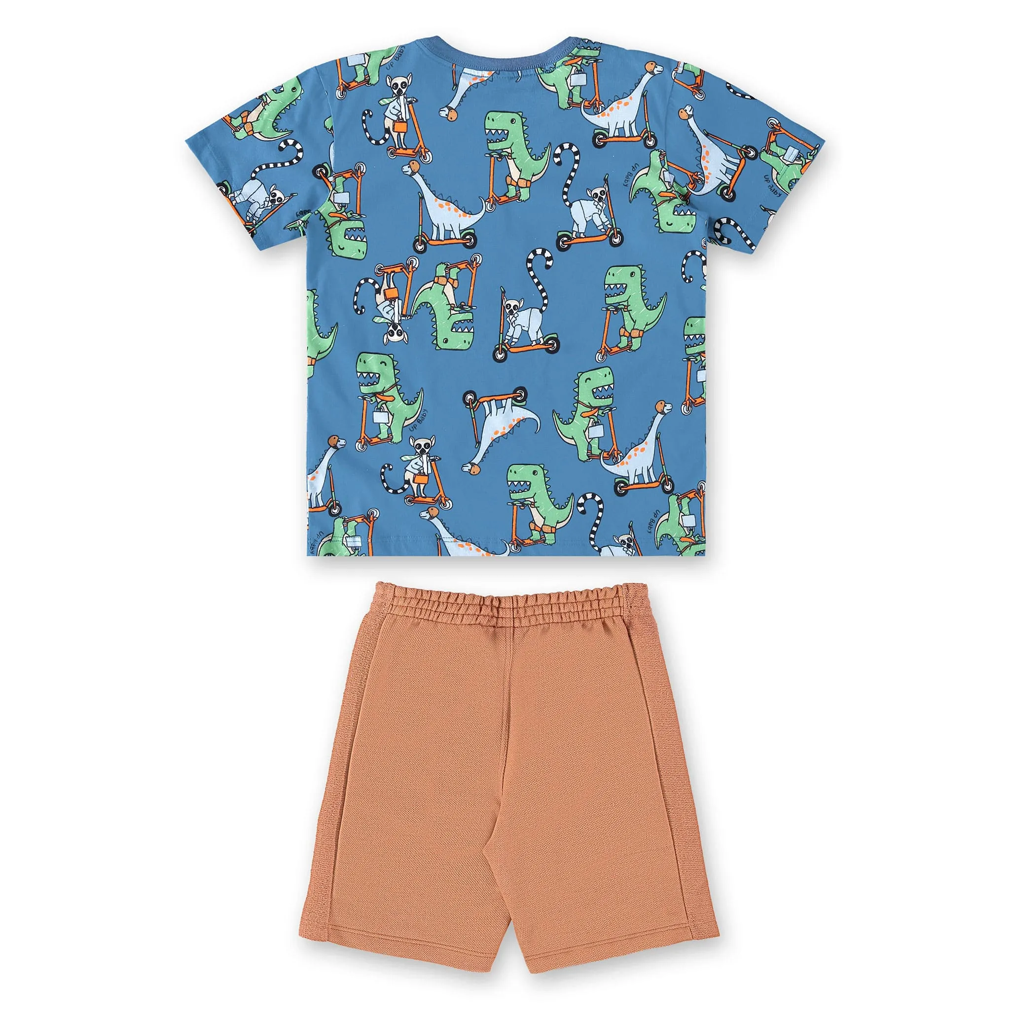 Up Baby Ensemble 2 Pièces Imprimé Dinos 2-8ans