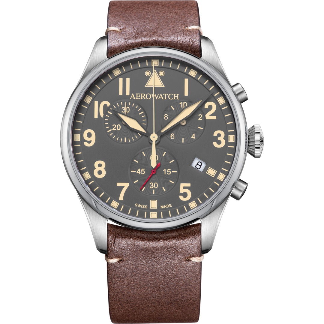 Aerowatch Les Grandes Classiques Aviator Chrono
