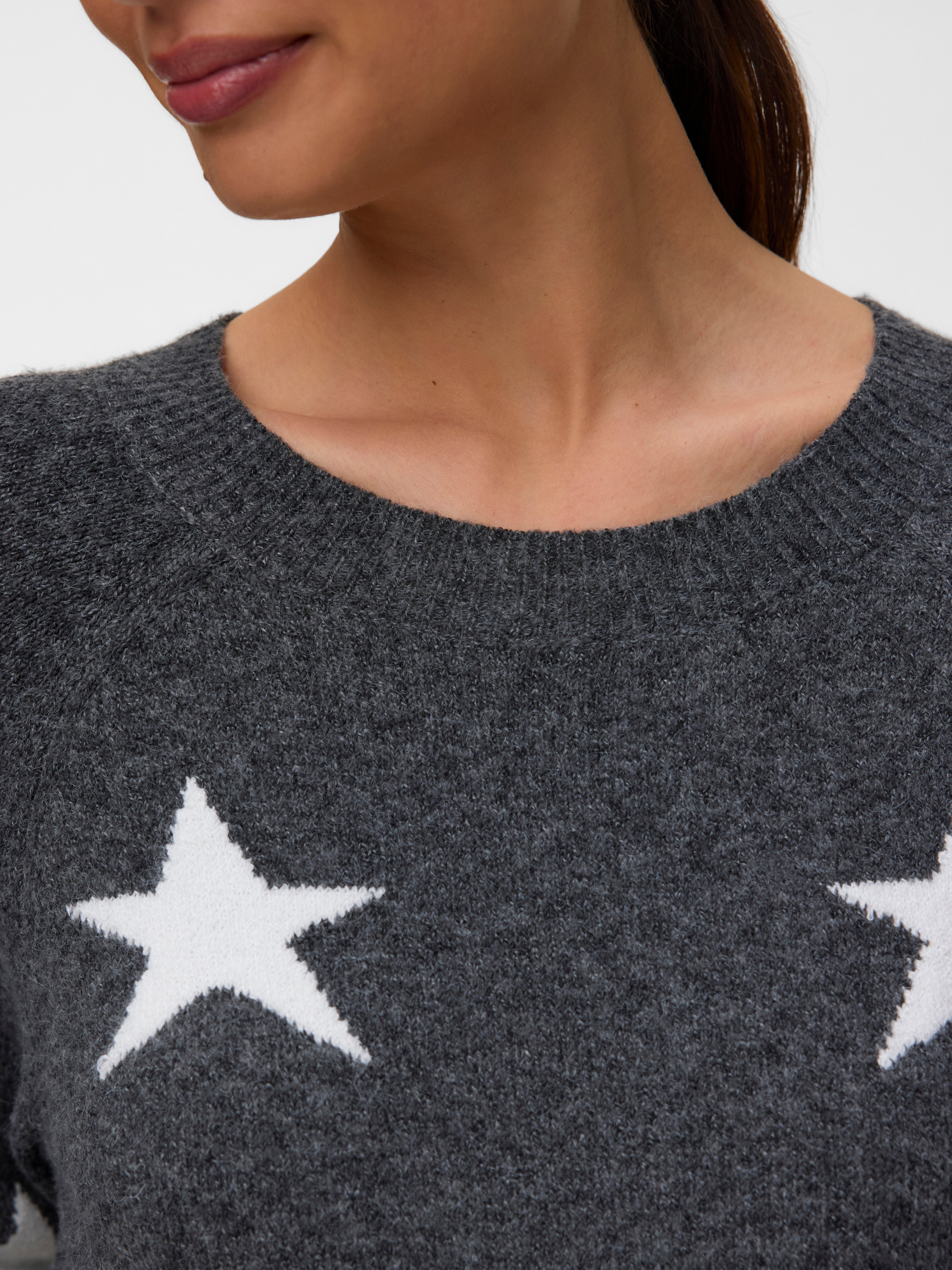 Regular fit O-hals Pullover