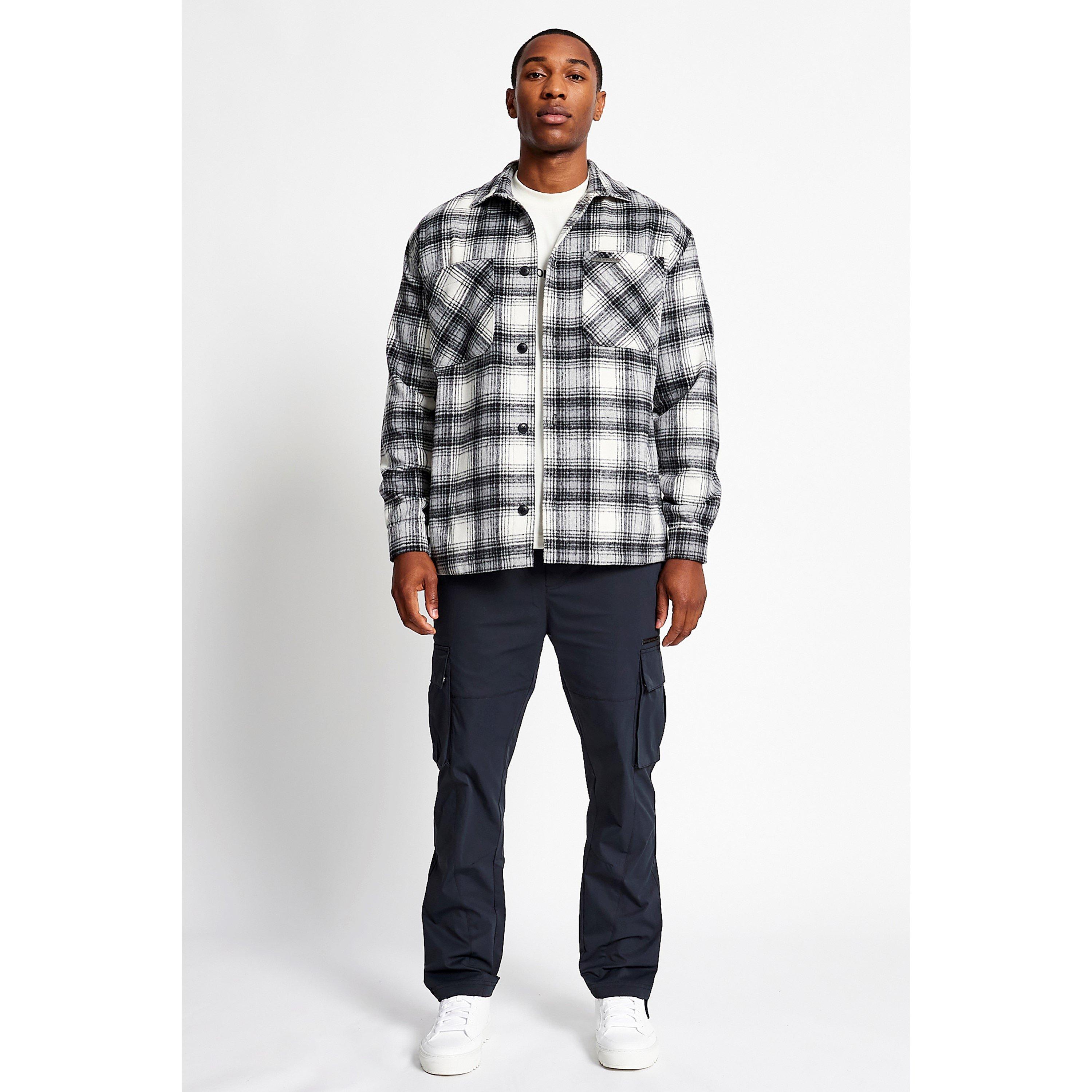 Madison Barclay Wall St Flannel Shirt