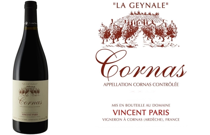 Domaine Vincent Paris Cornas “La Geynale” 2019