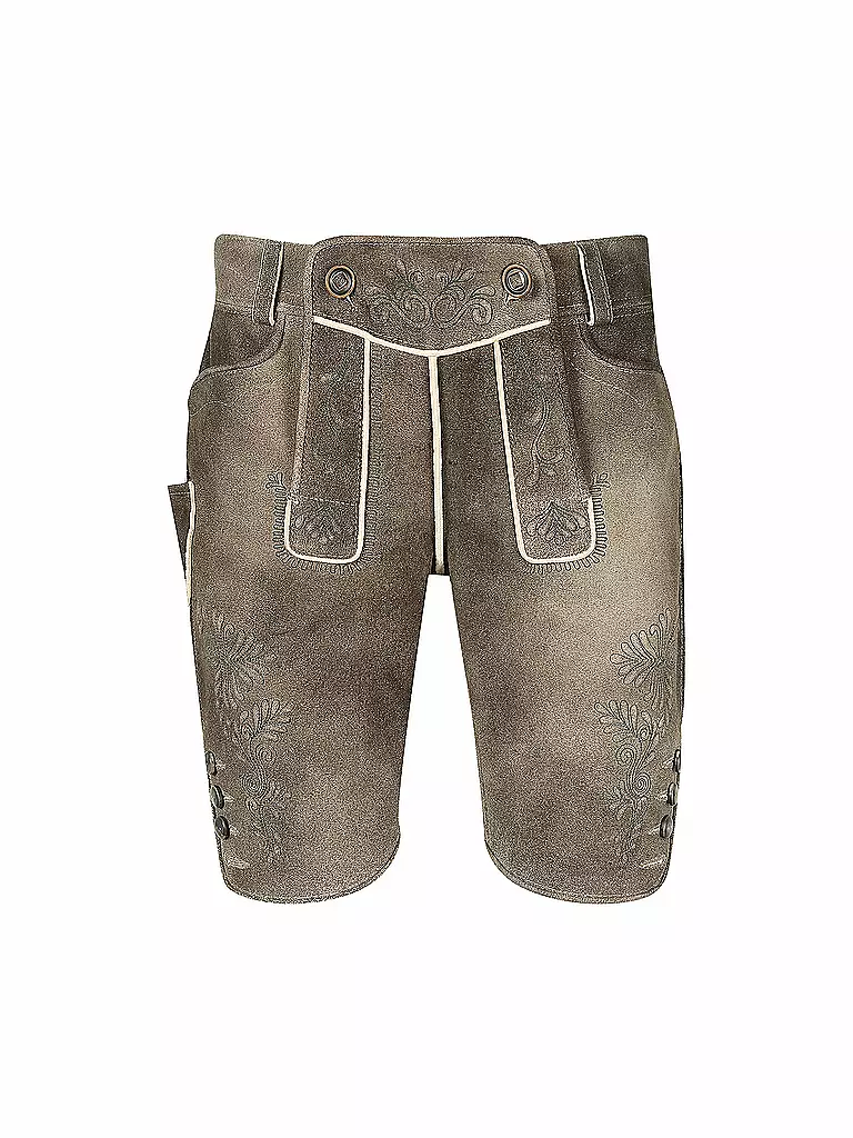 GWEIH & SILK Trachten Lederhose Vitus braun