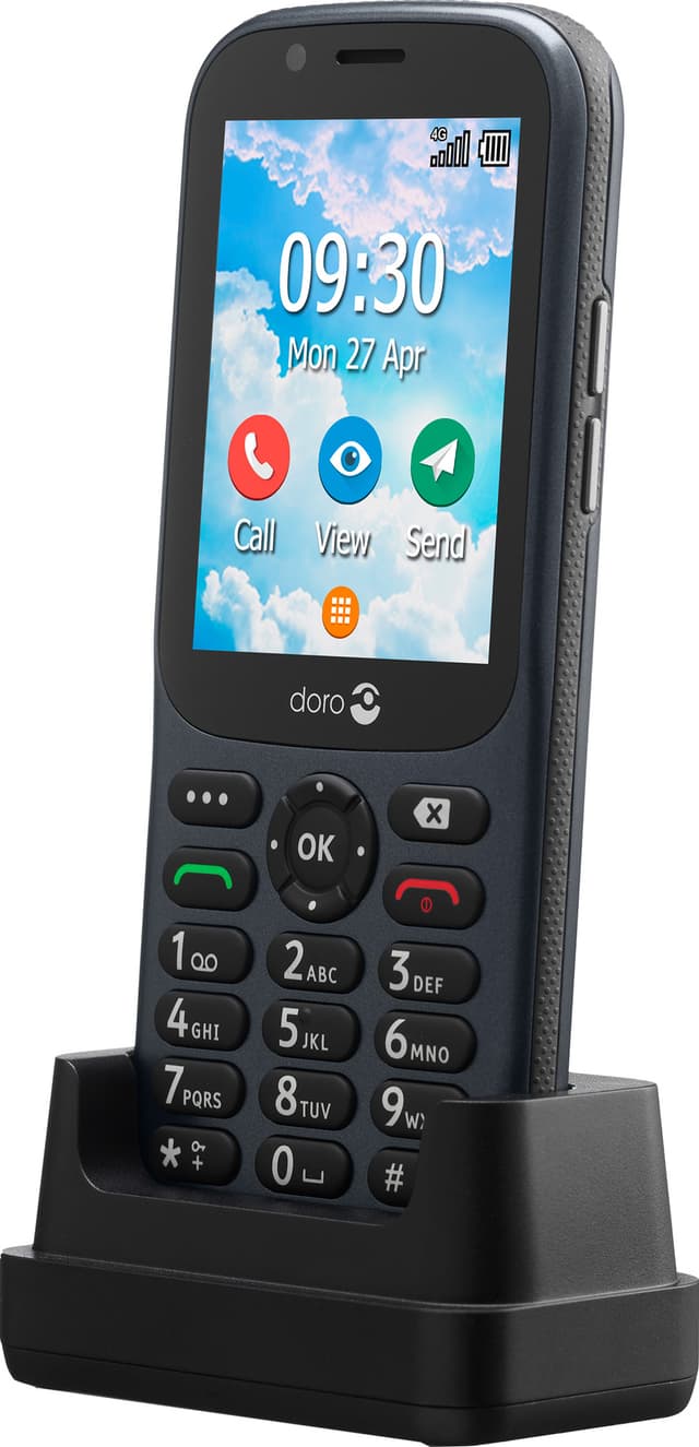 Doro 731X mobiltelefon (graphite)