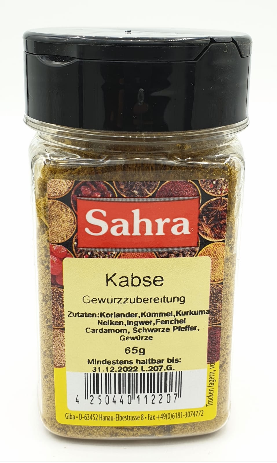 Sahra Kabse Gewürzzubereitung 65g MHD:31.12.24