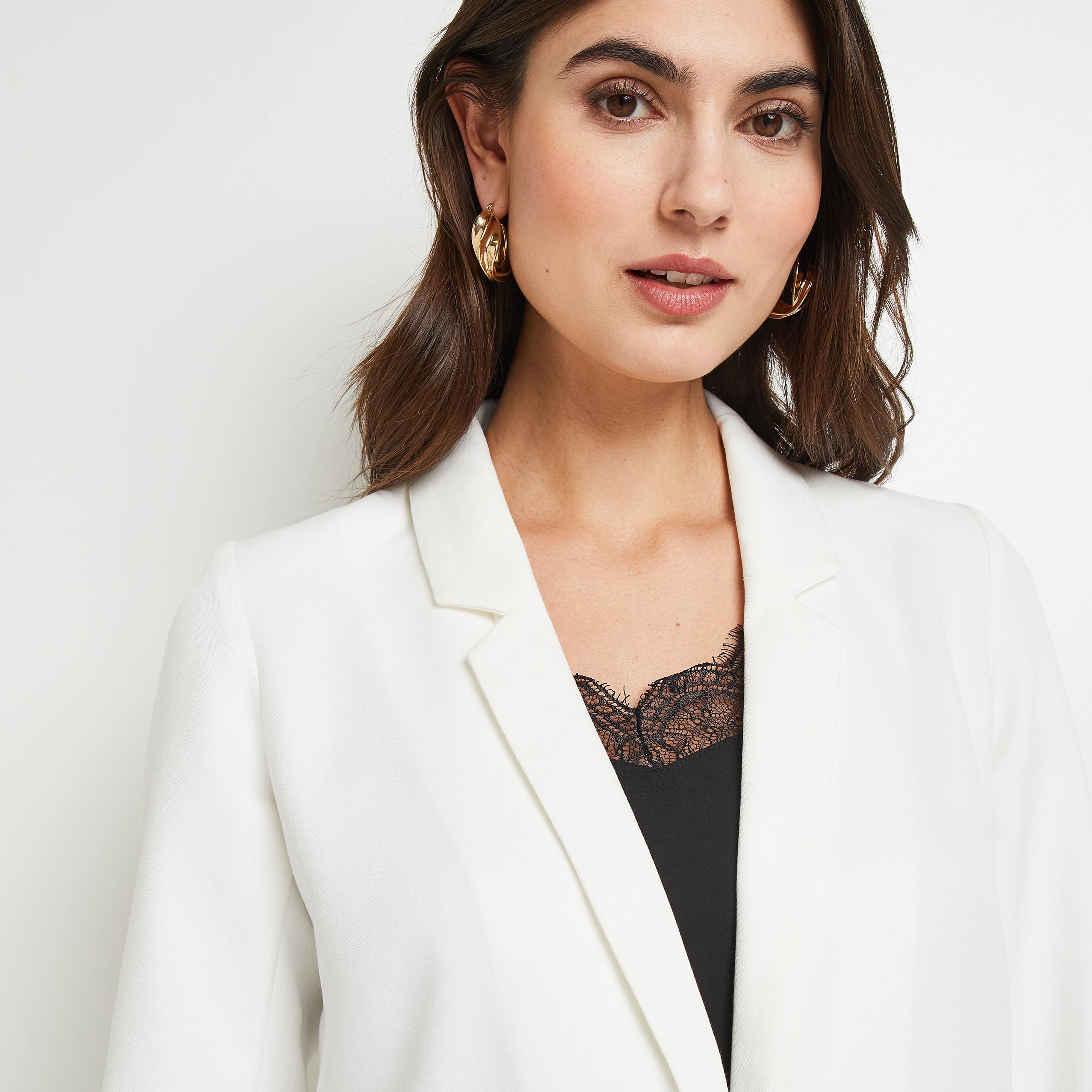 Veste de costume femme - BLANC
