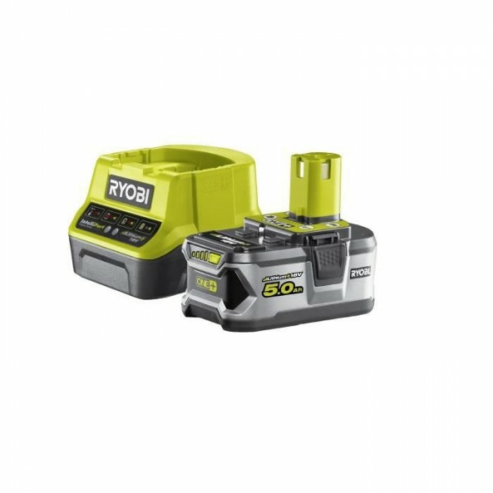 Tondeuse a gazon sur batterie 37cm de coupe ry18lmx37a-150 - livré avec 1 batterie 18v 5,0ah et chargeur rapide