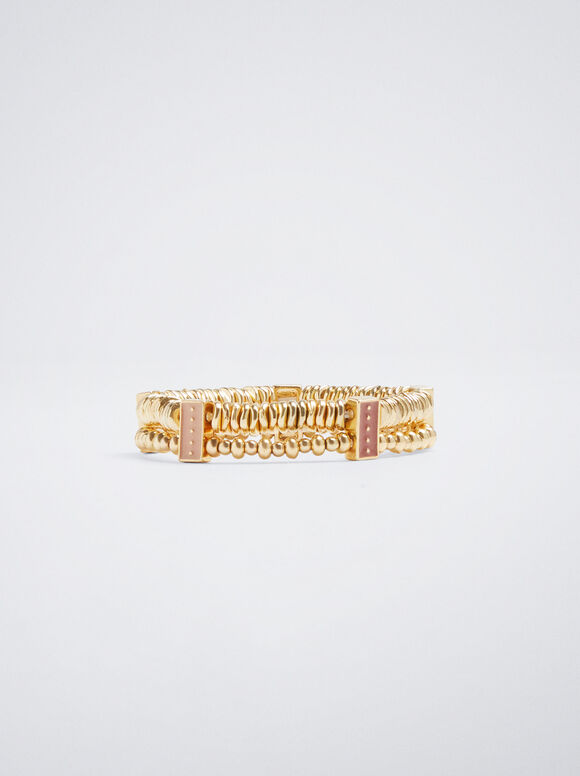 Pulsera Elástica Esmaltada - Multicor