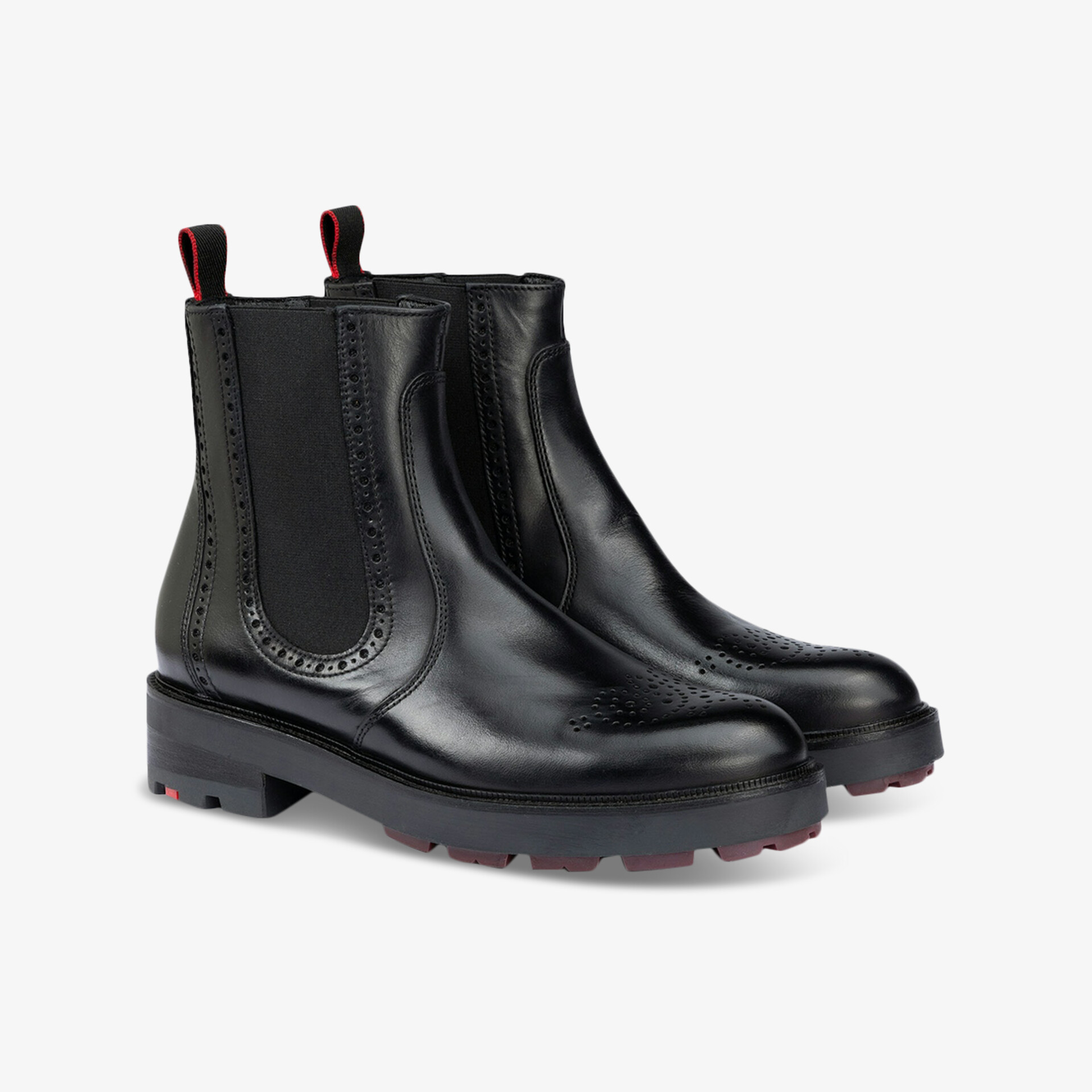 LLOYD UMI Unisex Chelsea Boots schwarz