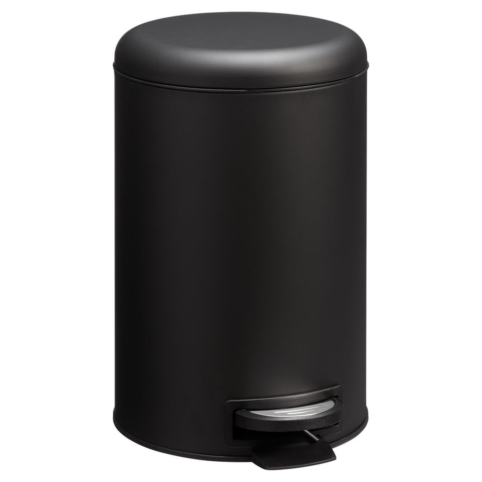 Pedaalemmer 12 Liter Zwart