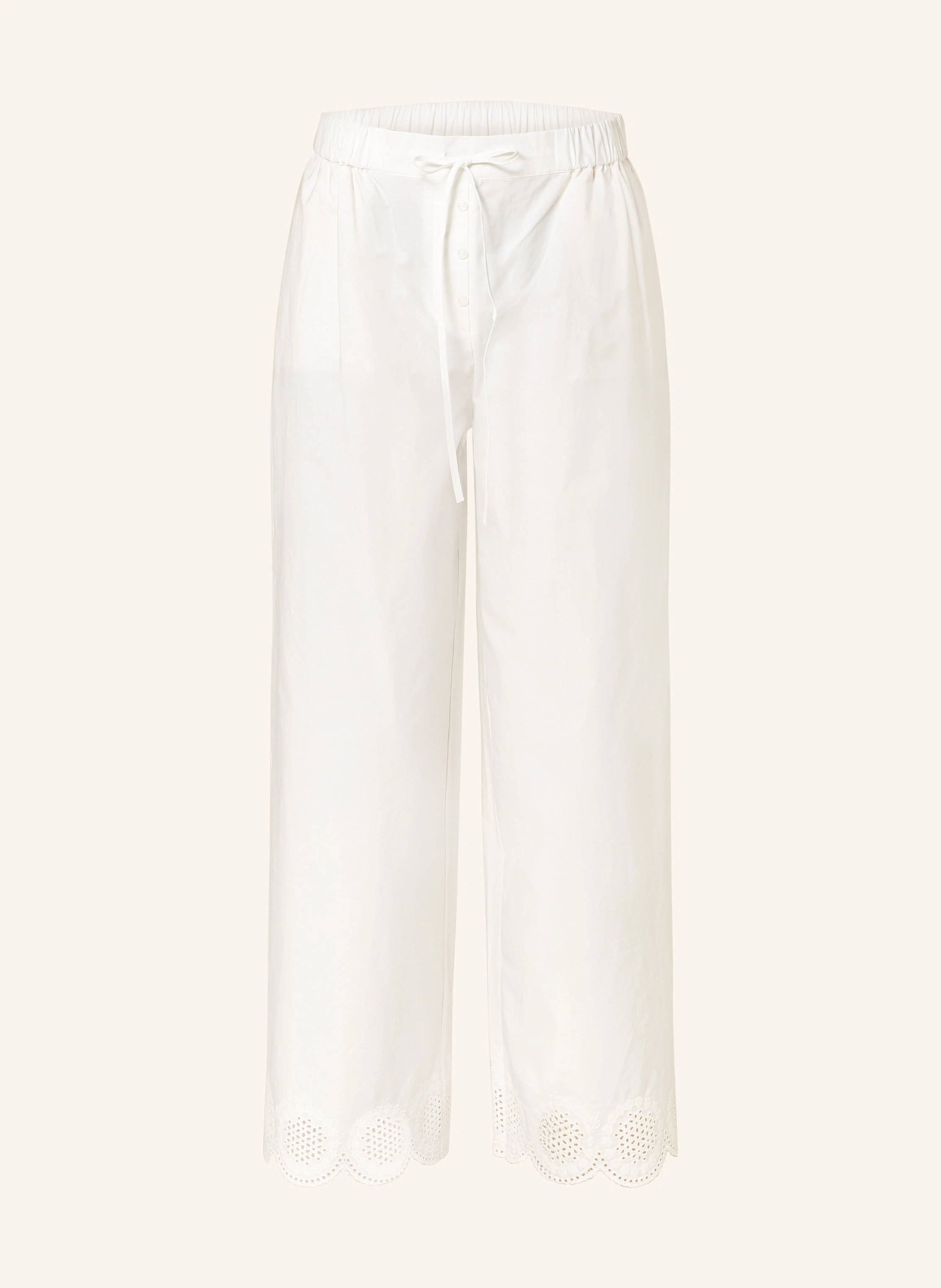 CLAUDIE PIERLOT Marlenehose mit Lochspitze
