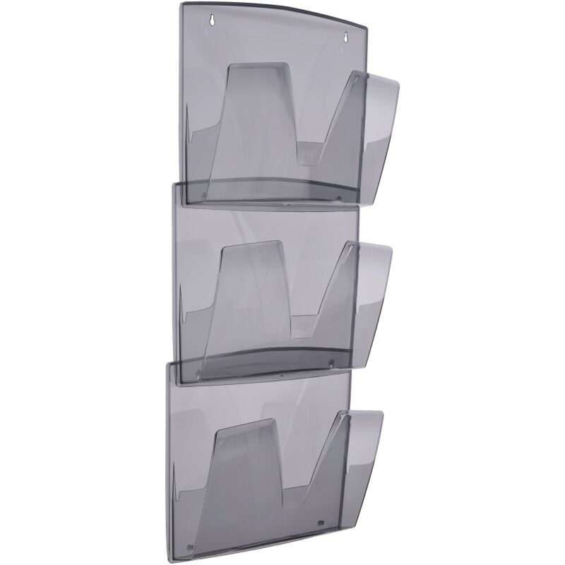 Trieur mural 3 cases Cep gris fumé