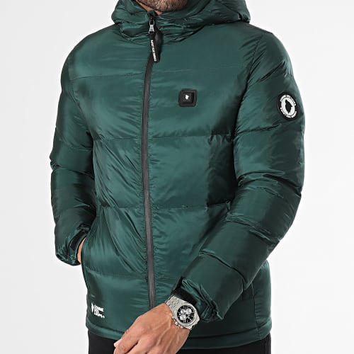 Doudoune Chauffante Capuche Birmingham Vert