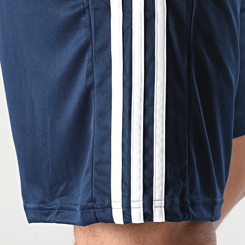 Short Jogging A Bandes Squad 21 GN5775 Bleu Marine
