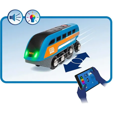 BRIO Smart Tech Sound Action Tunnel Reisezug Set