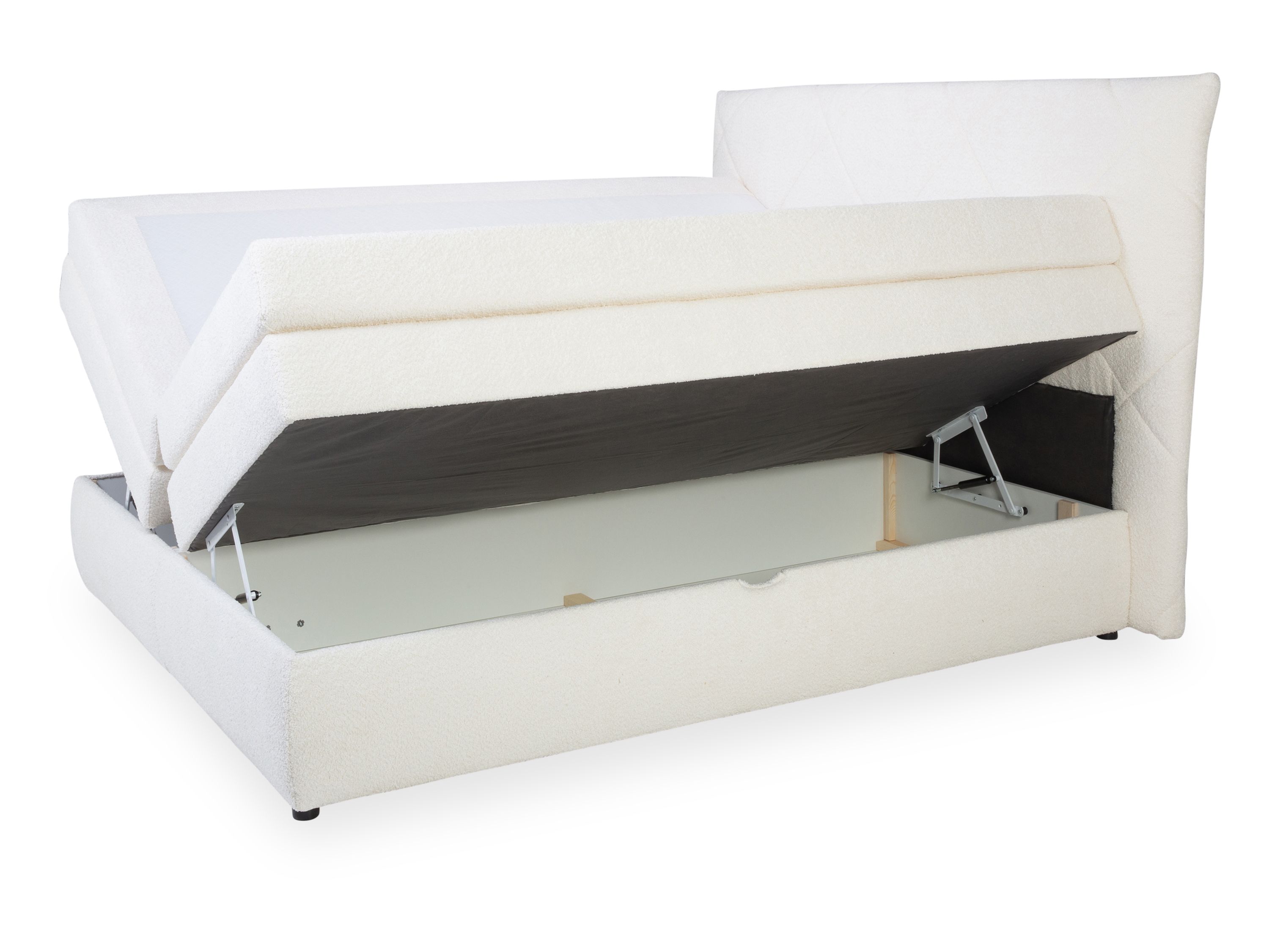 Boxspringbett HARPER WELU 180X200 ivory 1