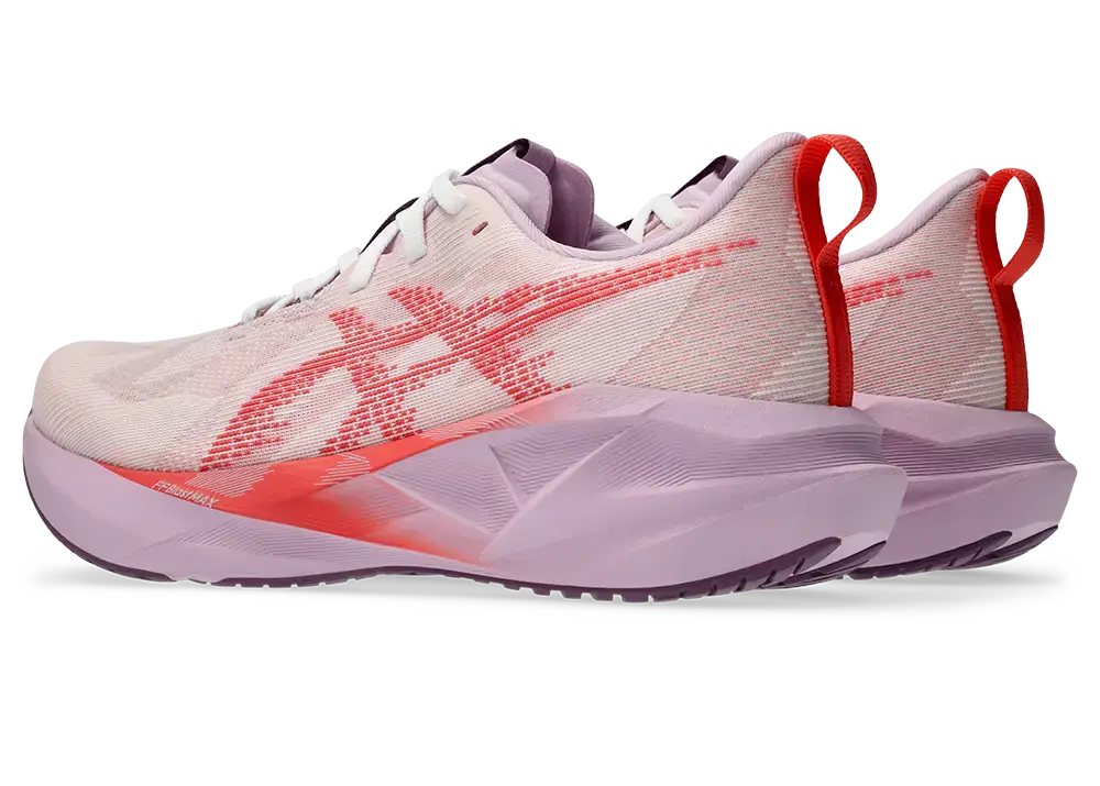 ASICS Novablast 5 Hardloopschoenen Wit/Roze Dames