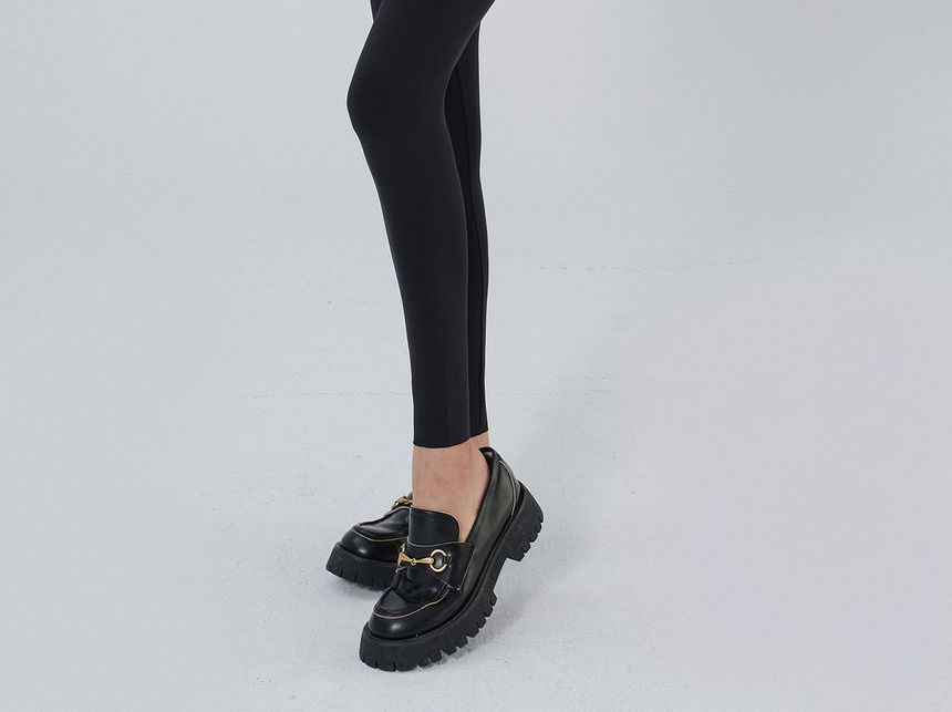 SHINSHIN - Hoge taille effen cropped legging