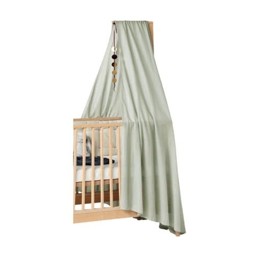 Voile de lit bébé linea-luna sauge