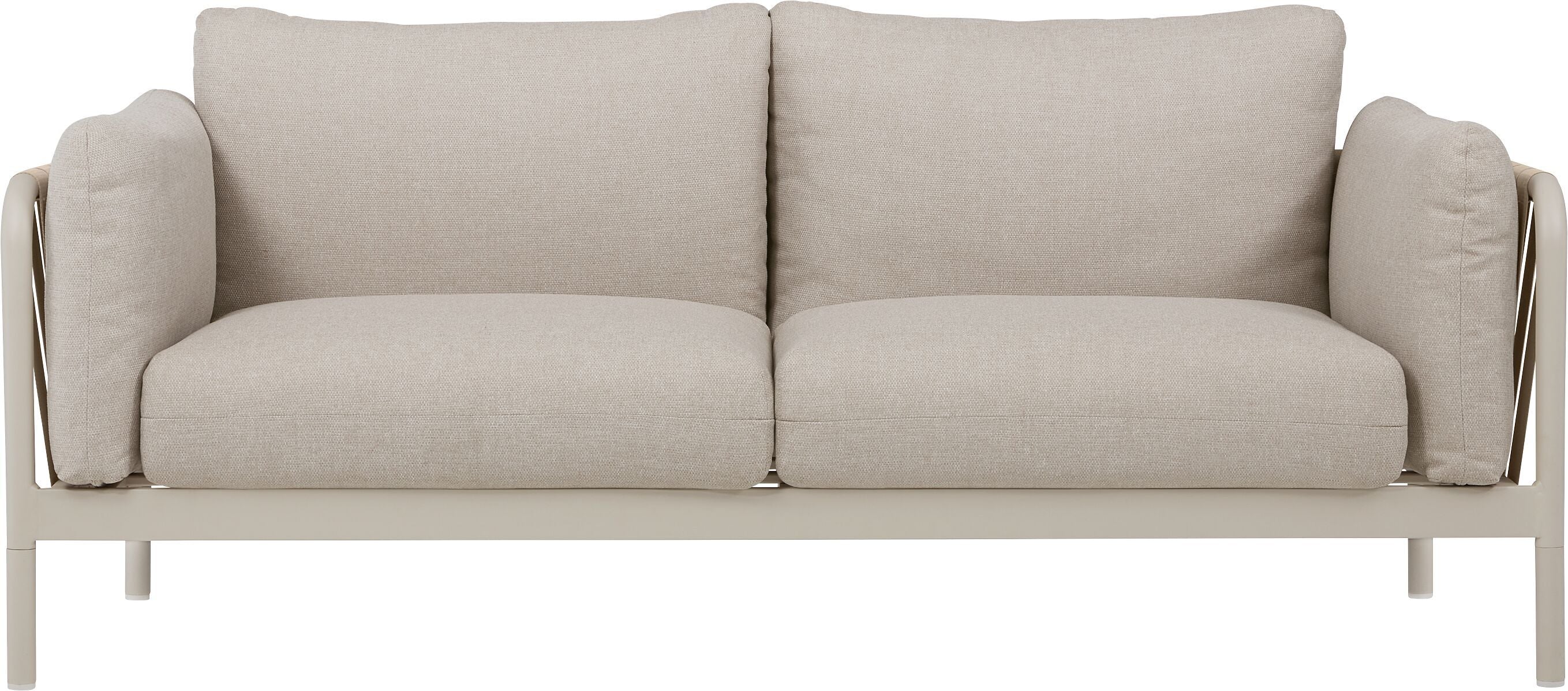 FUNCHAL Loungesofa - Sand / B: 180.0 cm x T: 80.0 cm x H: 59.0 cm