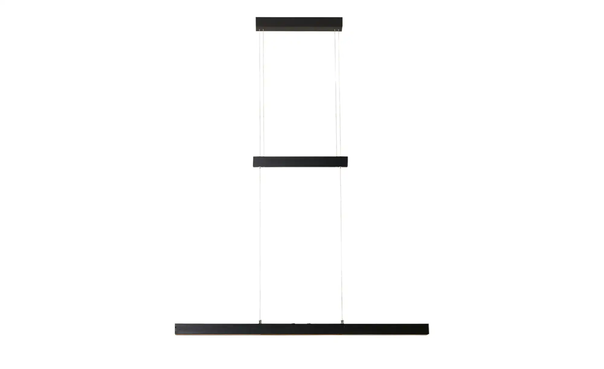 Trio LED-Pendelleuchte, schwarz mit Up & Down Light