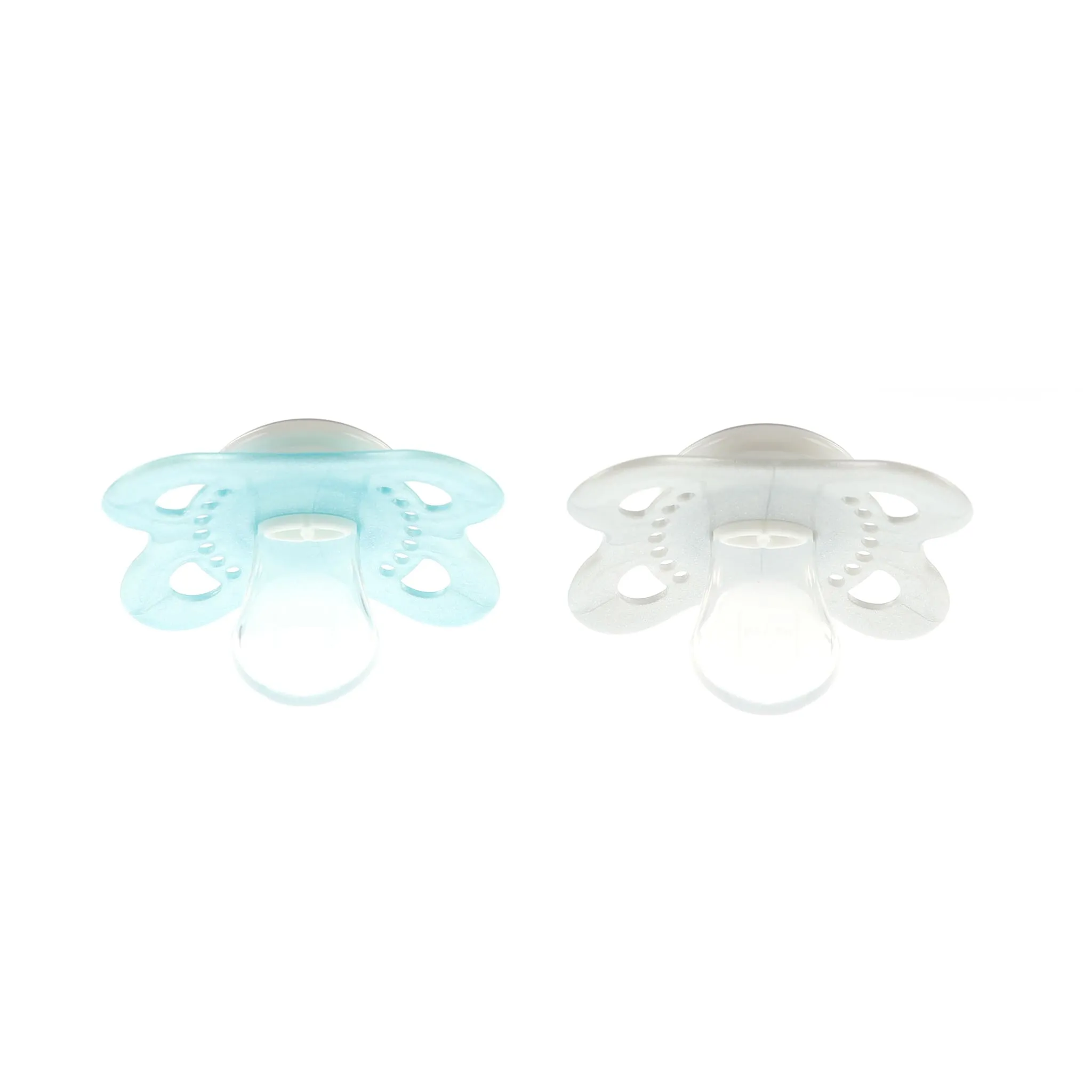 Mam Baby Suce Orthodontique Silicone 0-6mois Mam (Paquet de 2) - Gris