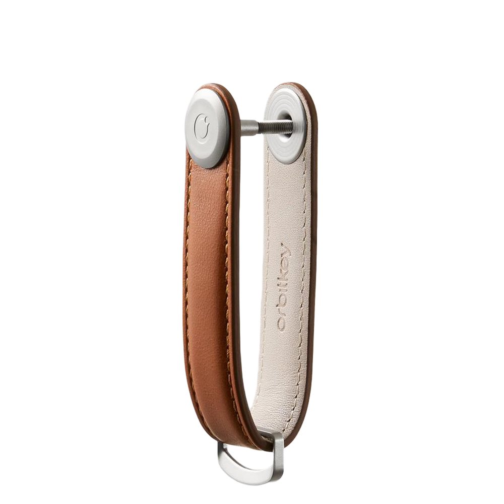 Orbitkey Premium Leather 2.0 Keyholder cognac / tan