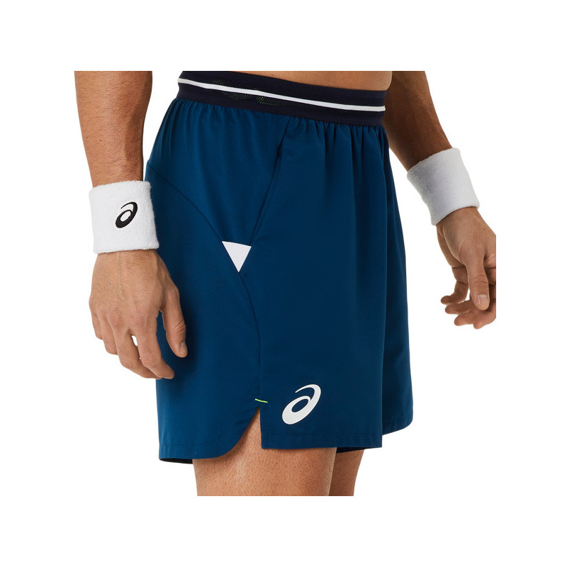 Short tennis homme Asics Match 7 bleu marine