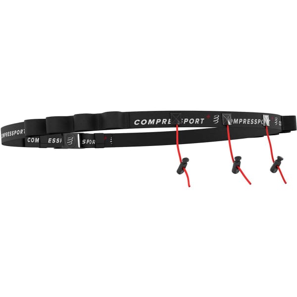 Ceinture porte gourde COMPRESSPORT RACE BELT BLACK