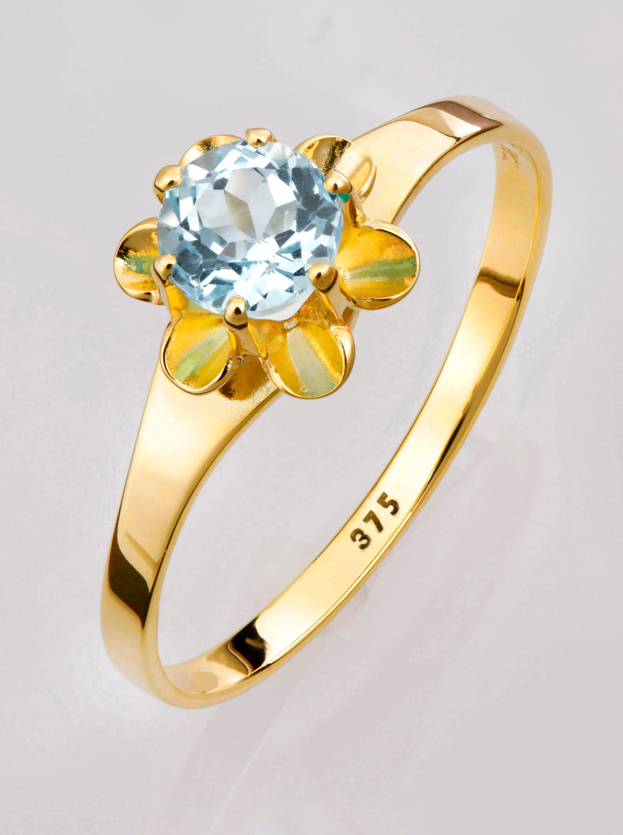 Ring in Gelbgold 375