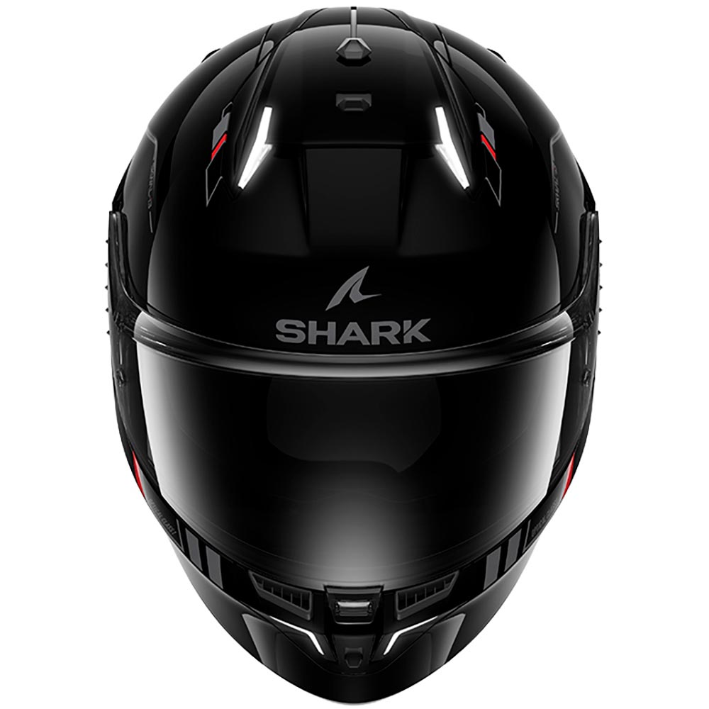 Shark - Casque Skwal i3 Blank SP Noir Brillant
