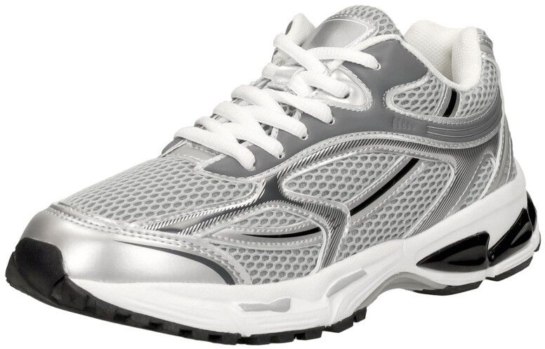 Sub55 Sneakers Laag zilver