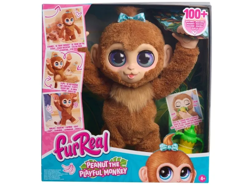 FurReal Peanut The Playful Monkey 40 cm