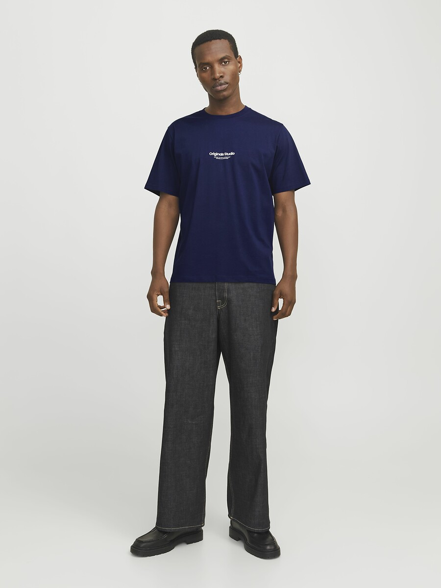 JACK & JONES<br>Camiseta com hals redondos e logotipo