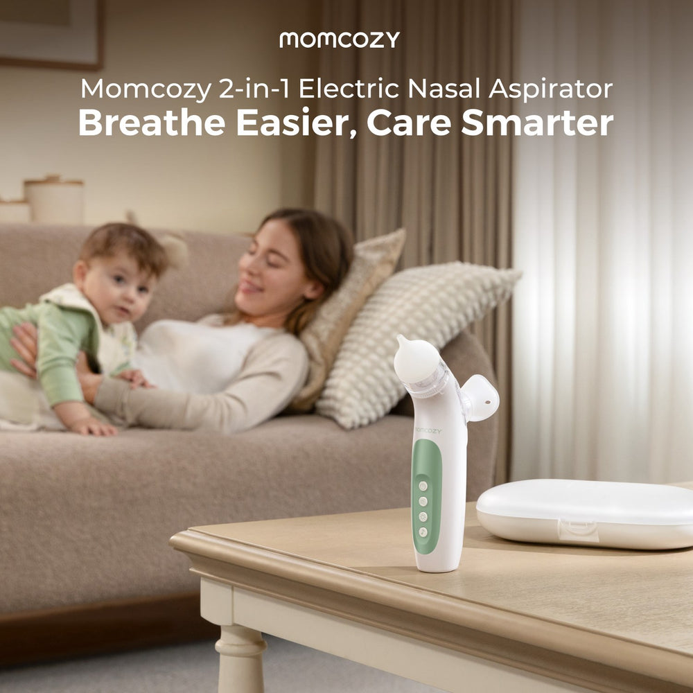 Køb Momcozy BreezyClear™ 2-i-1 Spray & Suction Electric Nasal