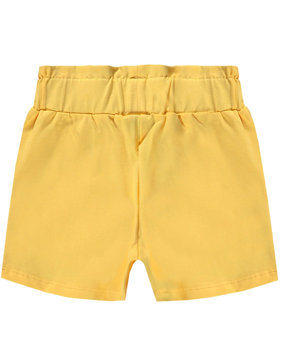 Shorts LOVE & HAPPINESS in gelb