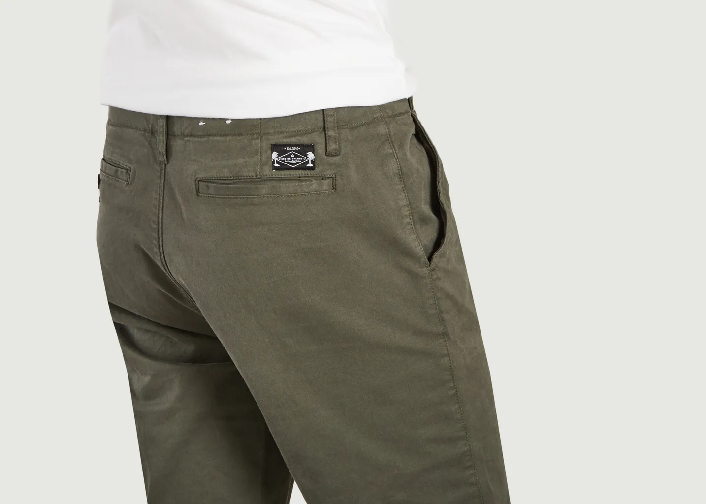 Pantalon Chino Classic Cuisse de Grenouille