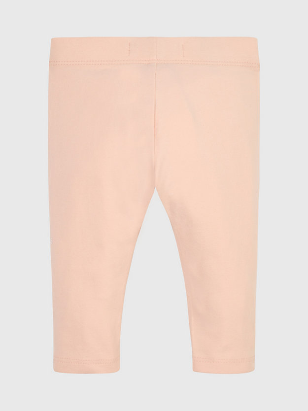 Leggings com logotipo para recém-nascidos