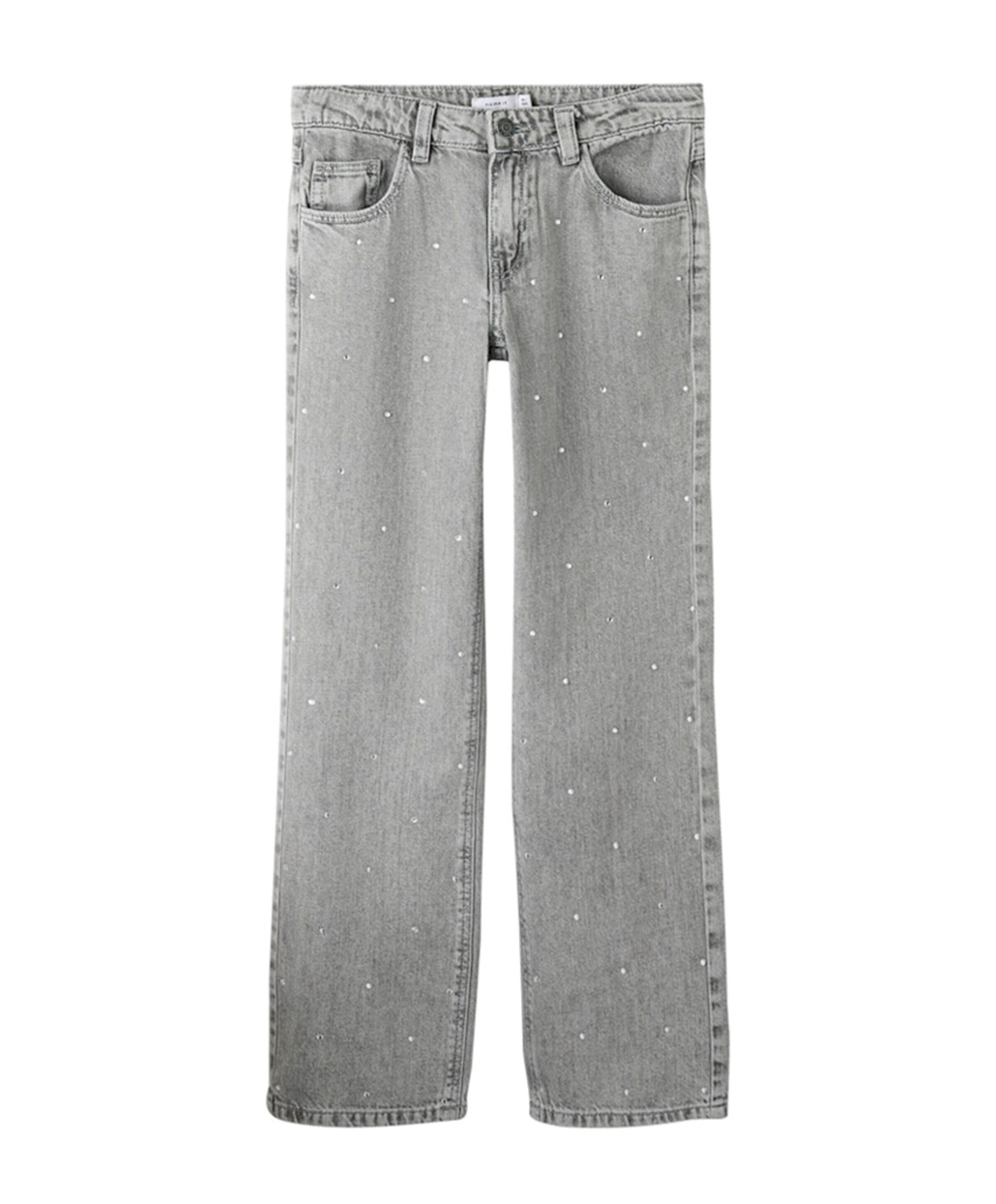 Name it NKFROSE STRAIGHT JEANS 3366-BE NOOS meisjes jeans grijs